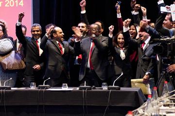 Doha is awarded the 2019 IAAF World Championships (Jon Mulkeen / IAAF)