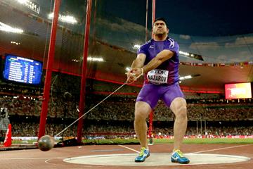 Dilshod Nazarov in the hammer at the IAAF World Championships Beijing 2015 (Getty Images)