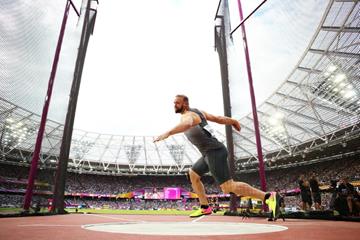 Robert Harting in the discus at the IAAF World Championships London 2017 (Getty Images)