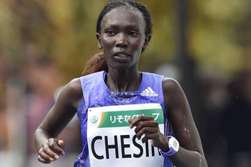 Kenyan distance runner Rebecca Kangogo Chesir (AFP / Getty Images)
