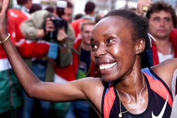Kenyan distance runner Tegla Loroupe (Getty Images)
