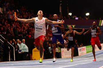 Poland wins the 4x400m at the IAAF World Indoor Championships Birmingham 2018 (Getty Images)