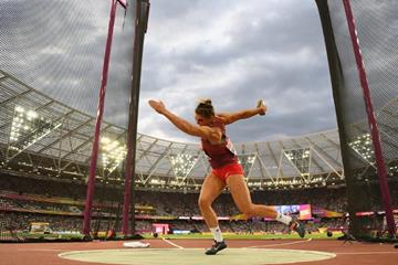 Sandra Perkovic at the IAAF World Championships London 2017 (Getty Images)