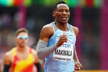 Isaac Makwala at the IAAF World Championships London 2017 (Getty Images)