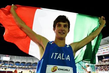 Stefano Sottile at the IAAF World Youth Championships, Cali 2015 (Getty Images)
