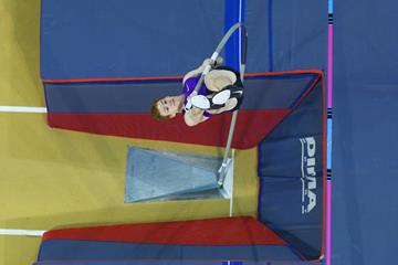 Shawn Barber at the 2016 Glasgow Indoor Grand Prix (Getty Images)