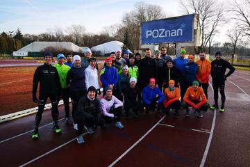 Participants in the first Gdynia 2020 mass race training session in Poznan (LOC)