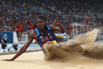 Brittney Reese defends her World Championships Long Jump title (Getty Images)