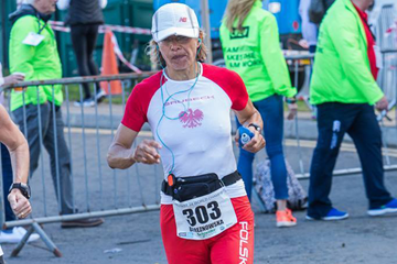Patrycja Bereznowska in action at the IAU 24 hour World Championships (Aneta Mikulska)