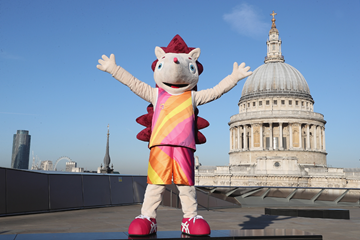 Hero the Hedgehog, mascot for the IAAF World Championships London 2017 (LOC)