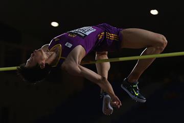 Zhang Guowei at the 2014 IAAF Continental Cup (Getty Images)