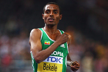 Kenenisa Bekele in action at the IAAF World Championships (Getty Images)