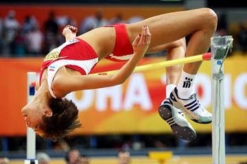 Blanka Vlasic at the 2010 IAAF World Indoor Championships (Getty Images)