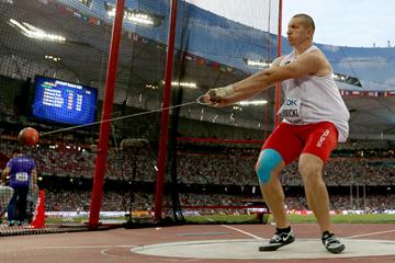 Wojciech Nowicki in the hammer at the IAAF World Championships Beijing 2015 (Getty Images)