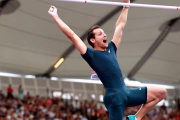 Renaud Lavillenie at the 2013 IAAF Diamond League in London (Victah Sailer )