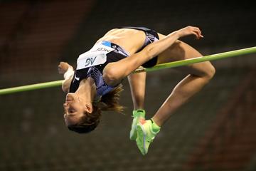 Nicola McDermott, winner of the high jump at the Diamond League meeting in Brussels (Getty Images)