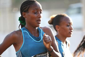 Shure Demise competes in the 2015 Dubai Marathon (Organisers)