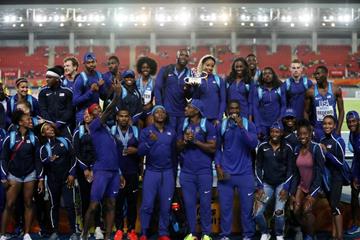 2017 Golden Baton winners, USA - IAAF/BTC World Relays Bahamas 2017 (Getty Images)