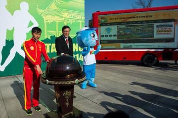 Chen Ding launches the Taicang website (Organisers)