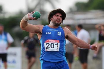 German Lauro winning at the 2013 South American Championships (Eduardo Biscayart)