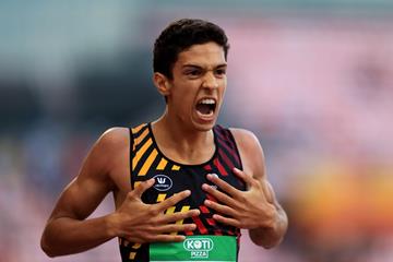 Jonathan Sacoor wins the 400m at the IAAF World U20 Championships Tampere 2018 (Getty Images)