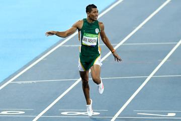 Wayde van Niekerk wins the 400m at the Rio 2016 Olympic Games (Getty Images)