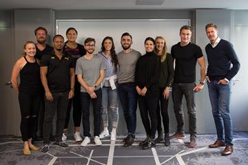 The current IAAF Athletes Commission (Bob Ramsak)