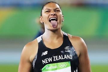 Valerie Adams in the shot put at the Rio 2016 Olympic Games (Getty Images)