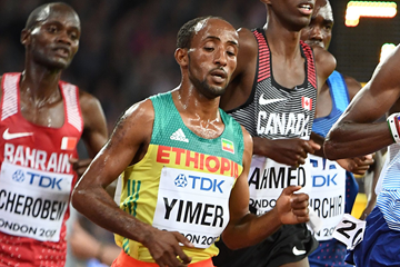 Ethiopian distance runner Jemal Yimer (AFP / Getty Images)