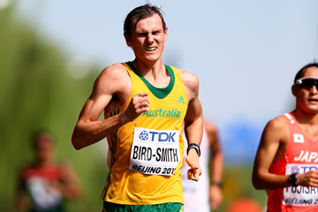 Dane Bird-Smith in the 20km race walk at the IAAF World Championships Beijing 2015 (Getty Images)
