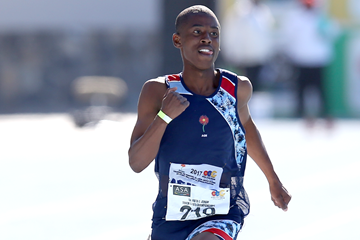 South African sprinter Retshiditswe Mlenga (Roger Sedres)