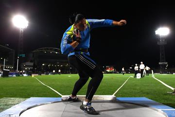 Valerie Adams in Melbourne (Getty Images)