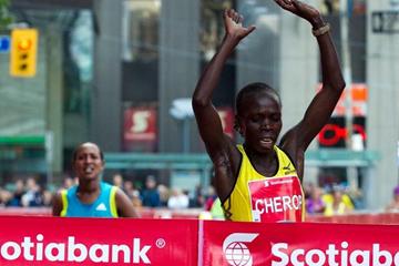 2:22:42 breakthrough for Sharon Cherop in Toronto (Scotiabank Toronto Waterfront Marathon organisers)
