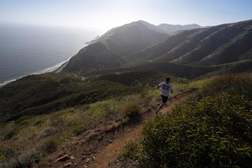 A mountain runner in action (Getty Images)