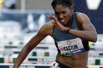 US sprint hurdler Kristi Castlin (Randy Miyazaki)
