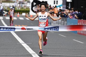 Shogo Nakamura wins the Marathon Grand Championship (AFP / Getty Images)