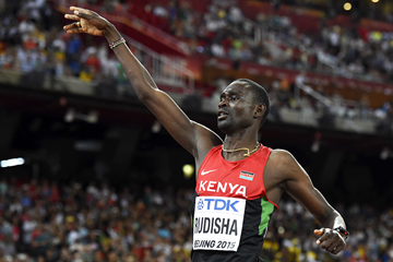 David Rudisha wins the 800m at the IAAF World Championships Beijing 2015 (AFP / Getty Images)