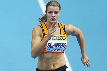Dafne Schippers in action in the 60m (Getty Images)