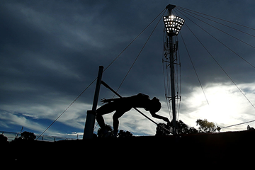 A high jumper in action (Getty Images)