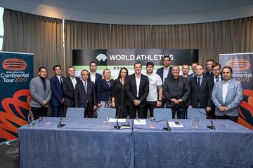 World Athletics Continental Tour meeting organisers in Monaco (Philippe Fitte)