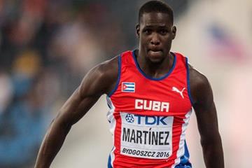 Lazaro Martinez in the triple jump at the IAAF World U20 Championships Bydgoszcz 2016 (Getty Images)