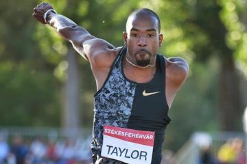 Christian Taylor, winner of the triple jump in Szekesfehervar (AFP / Getty Images)
