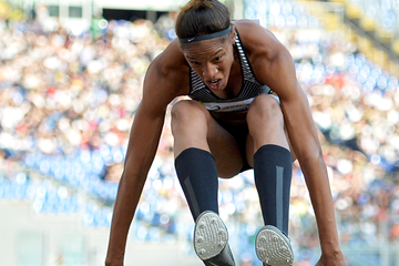Yulimar Rojas in action in the triple jump (AFP / Getty Images)