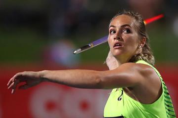 Australian javelin thrower Kelsey-Lee Barber (Getty Images)