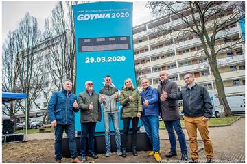 Launch of the countdown clock for the IAAF World Half Marathon Championships Gdynia 2020 (LOC)