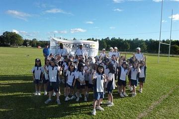 Kids' Athletics participants, Gold Coast, Australia (IAAF.org)