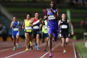 David Rudisha on his way to winning the 800m in Sydney (Getty Images)