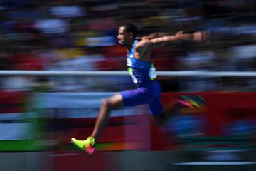 Christian Taylor in the triple jump at the Rio 2016 Olympic Games (Getty Images)