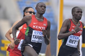 Willy Tarbei in action at the IAAF World U20 Championships Bydgoszcz 2016 (Getty Images)