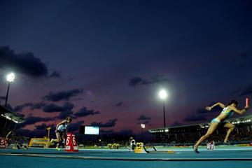The women's 4x100m at the IAAF/BTC World Relays, Bahamas 2015 (Getty Images)